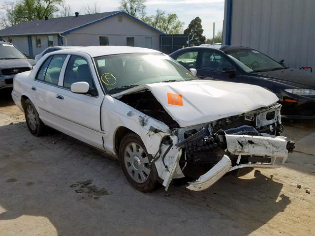 2MEFM75V06X642724 - 2006 MERCURY GRAND MARQ WHITE photo 1