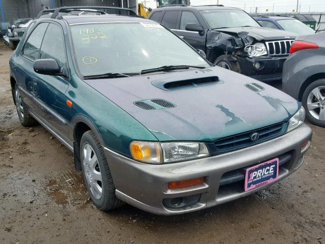 JF1GF4856XG802127 - 1999 SUBARU IMPREZA OU GREEN photo 1