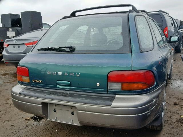 JF1GF4856XG802127 - 1999 SUBARU IMPREZA OU GREEN photo 4