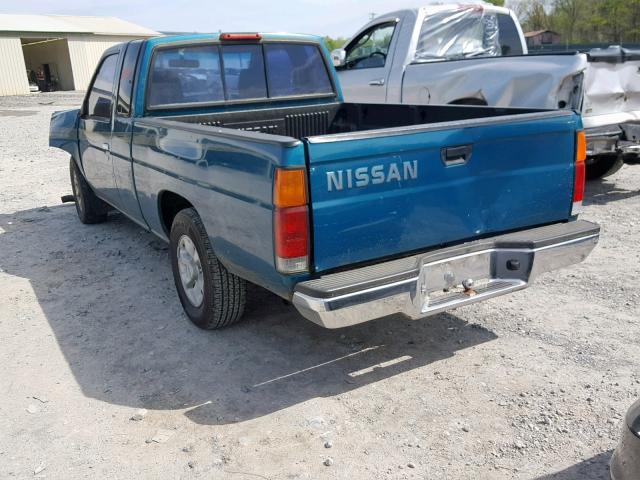 1N6SD16S7VC356914 - 1997 NISSAN TRUCK KING GREEN photo 3