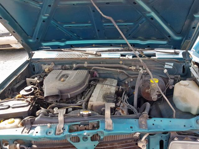 1N6SD16S7VC356914 - 1997 NISSAN TRUCK KING GREEN photo 7