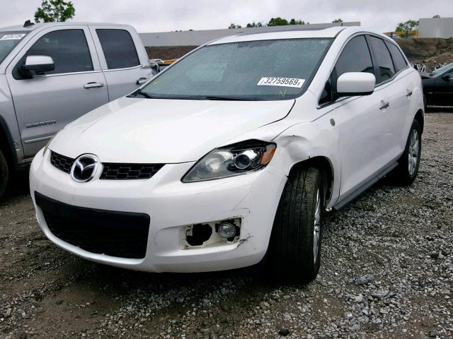 JM3ER293080200920 - 2008 MAZDA CX-7 WHITE photo 2