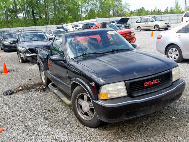 1GTCS14WXY8200859 - 2000 GMC SONOMA BLACK photo 1