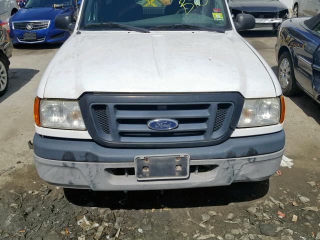 1FTYR10D84PB16545 - 2004 FORD RANGER WHITE photo 9