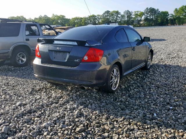JTKDE177X60136875 - 2006 TOYOTA SCION TC BLUE photo 4