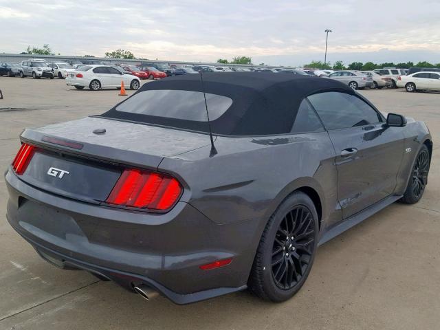 1FATP8FF6H5247174 - 2017 FORD MUSTANG GT GRAY photo 4