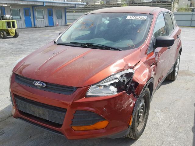 1FMCU0F73EUC84564 - 2014 FORD ESCAPE S RED photo 2