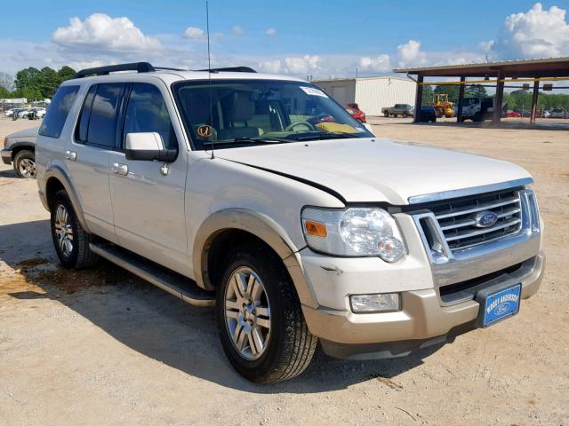 1FMEU6EE3AUA62502 - 2010 FORD EXPLORER E WHITE photo 1