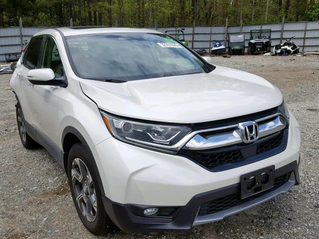 5J6RW2H84HL066373 - 2017 HONDA CR-V EXL WHITE photo 1