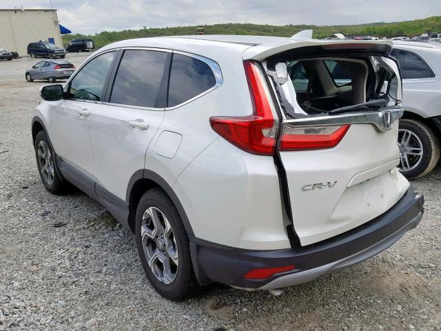 5J6RW2H84HL066373 - 2017 HONDA CR-V EXL WHITE photo 3