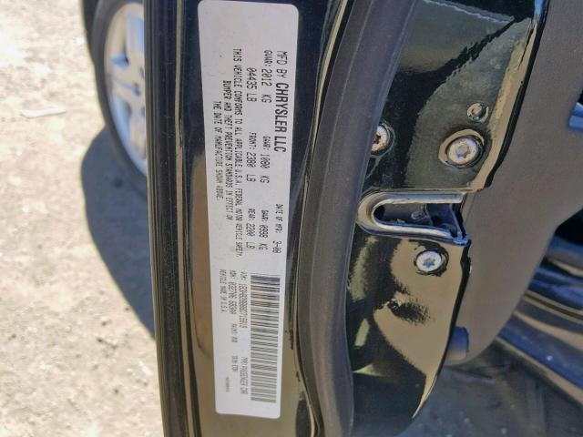 1B3HB28B88D715919 - 2008 DODGE CALIBER BLACK photo 10