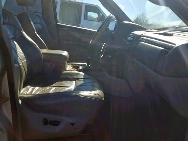 1J4GW58S64C140665 - 2004 JEEP GRAND CHER TAN photo 5