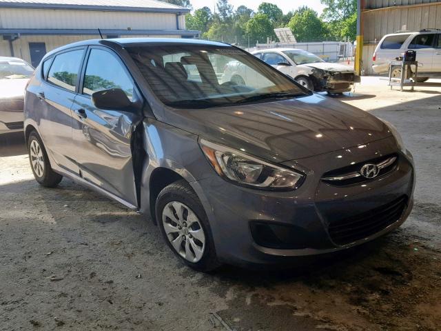 KMHCT5AE0FU219310 - 2015 HYUNDAI ACCENT GS GRAY photo 1