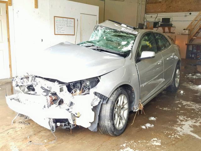 1G11C5SA5DF338648 - 2013 CHEVROLET MALIBU 1LT SILVER photo 2