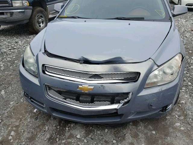 1G1ZK57799F183368 - 2009 CHEVROLET MALIBU LTZ BLUE photo 9