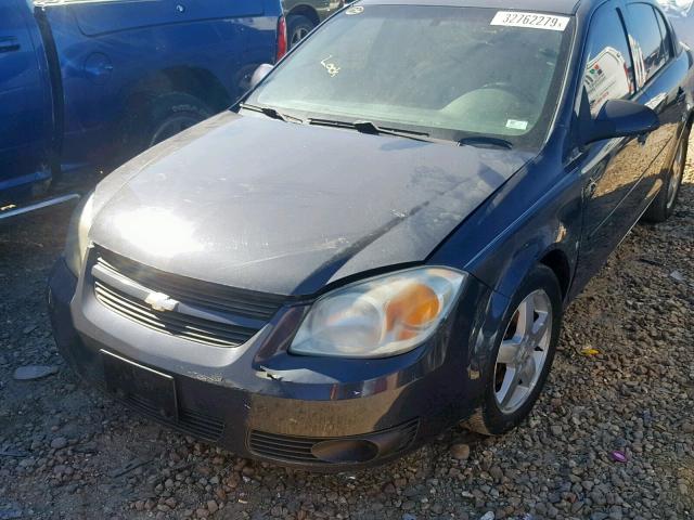 1G1AL58F587240786 - 2008 CHEVROLET COBALT LT GRAY photo 9