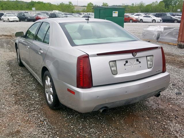 1G6DW677250184275 - 2005 CADILLAC STS SILVER photo 3