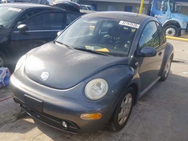 3VWCK21C42M435709 - 2002 VOLKSWAGEN NEW BEETLE Boz foto 2