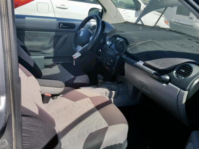 3VWCK21C42M435709 - 2002 VOLKSWAGEN NEW BEETLE Boz foto 5