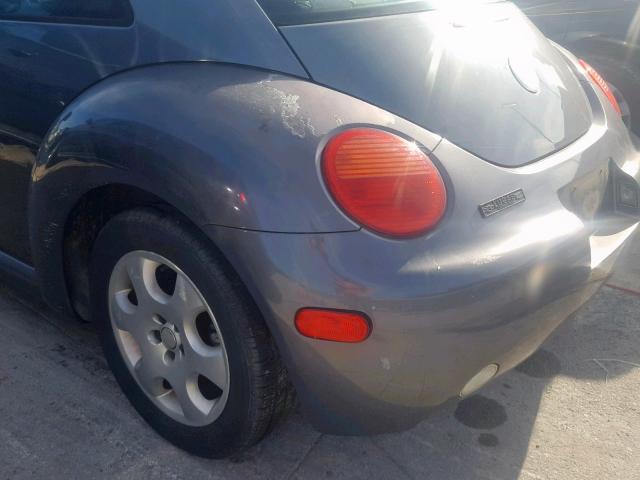 3VWCK21C42M435709 - 2002 VOLKSWAGEN NEW BEETLE Boz foto 9