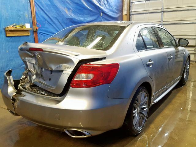 JS2RF9A62B6110020 - 2011 SUZUKI KIZASHI SP SILVER photo 4