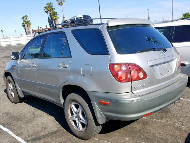 JT6GF10U4X0039231 - 1999 LEXUS RX 300 SILVER photo 3