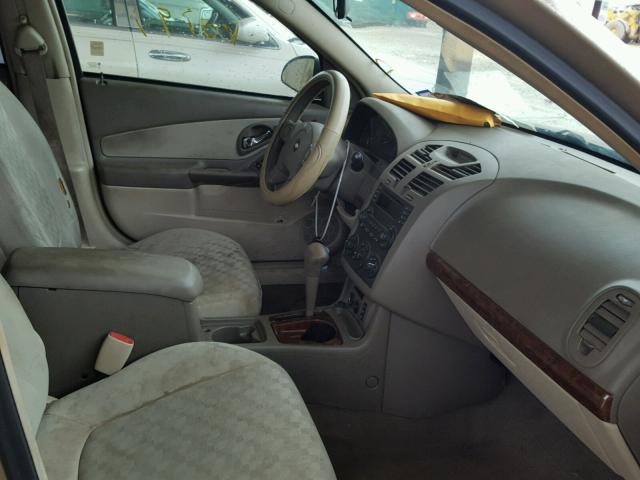 1G1ZT62815F123727 - 2005 CHEVROLET MALIBU MAX ოქროსფერი ფოტო 5