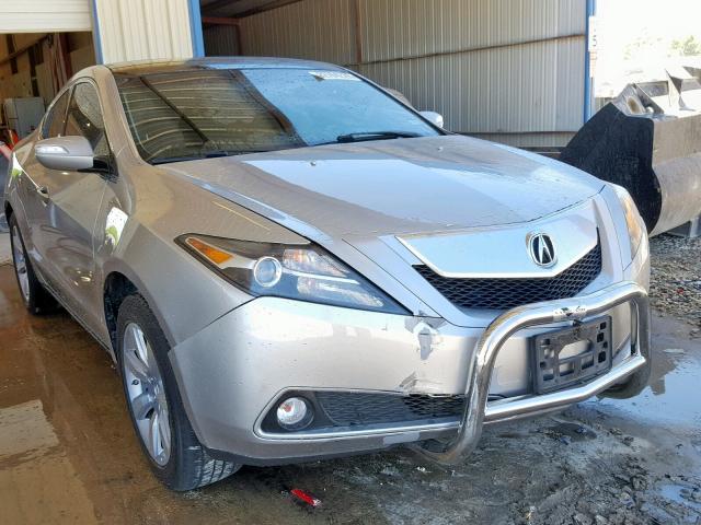 2HNYB1H47AH500688 - 2010 ACURA ZDX TECHNO SILVER photo 1