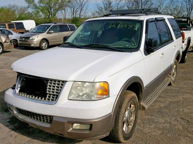 1FMFU17L64LB86325 - 2004 FORD EXPEDITION WHITE photo 2