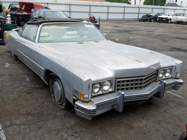 00006L67S3Q408147 - 1973 CADILLAC ELDORADO SILVER photo 1