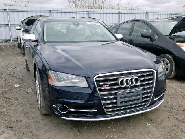 WAUD2AFD6DN023073 - 2013 AUDI S8 QUATTRO BLUE photo 9