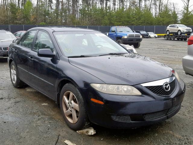 1YVFP80D635M02808 - 2003 MAZDA 6 S BLACK photo 9