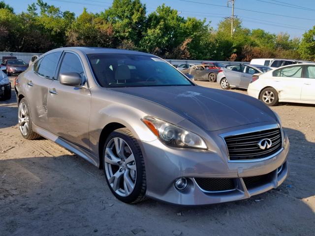 JN1BY1AP8DM514036 - 2013 INFINITI M37 GRAY photo 1