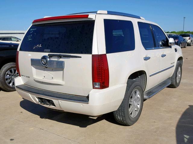 1GYFK63867R171814 - 2007 CADILLAC ESCALADE L WHITE photo 4