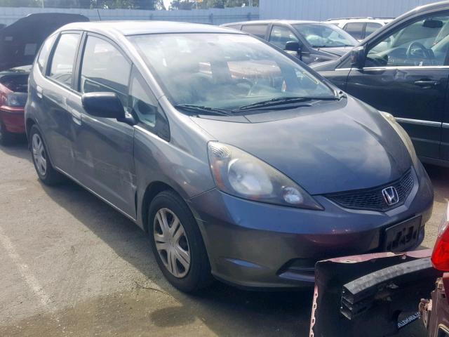 JHMGE8H30BS012054 - 2011 HONDA FIT SILVER photo 1