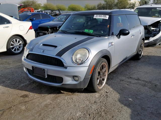 WMWMM3C58ATZ33317 - 2010 MINI COOPER S C SILVER photo 2