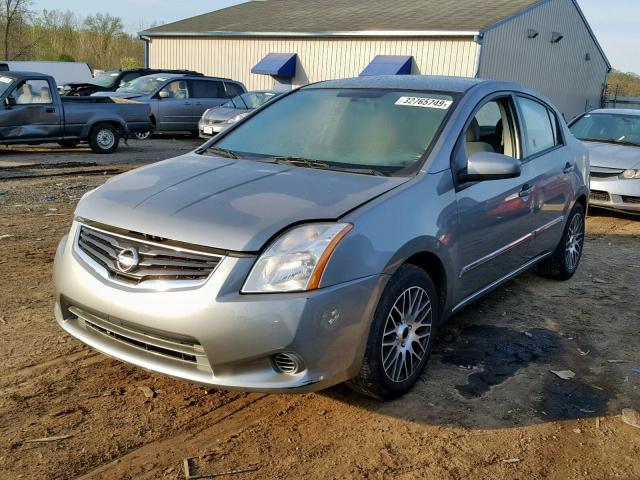 3N1AB6AP1BL662935 - 2011 NISSAN SENTRA 2.0 GRAY photo 2