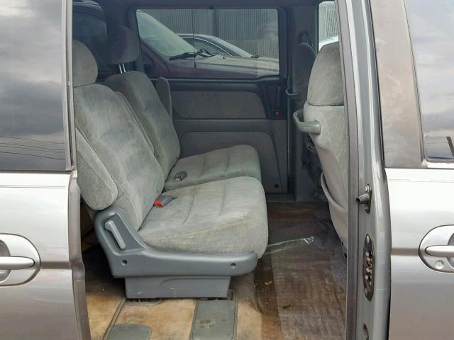 2HKRL18681H566389 - 2001 HONDA ODYSSEY EX GRAY photo 6