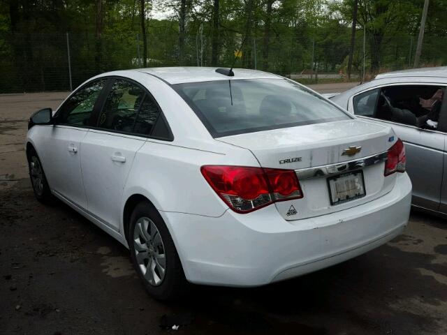 1G1PA5SH9F7115586 - 2015 CHEVROLET CRUZE LS WHITE photo 3