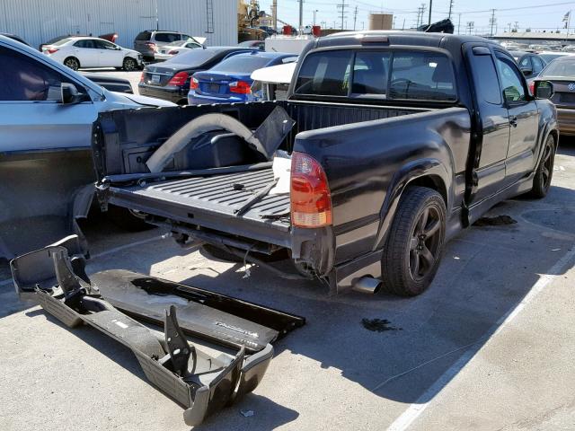 5TETU22N08Z545066 - 2008 TOYOTA TACOMA X-R BLACK photo 4