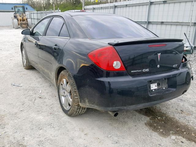 1G2ZH558764184256 - 2006 PONTIAC G6 GT BLACK photo 3