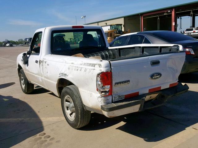 1FTYR10D48PA60917 - 2008 FORD RANGER WHITE photo 3