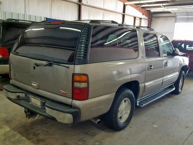 1GKEC16Z03J337554 - 2003 GMC YUKON XL C GOLD photo 4