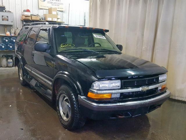 1GNDT13W2X2245564 - 1999 CHEVROLET BLAZER BLACK photo 1