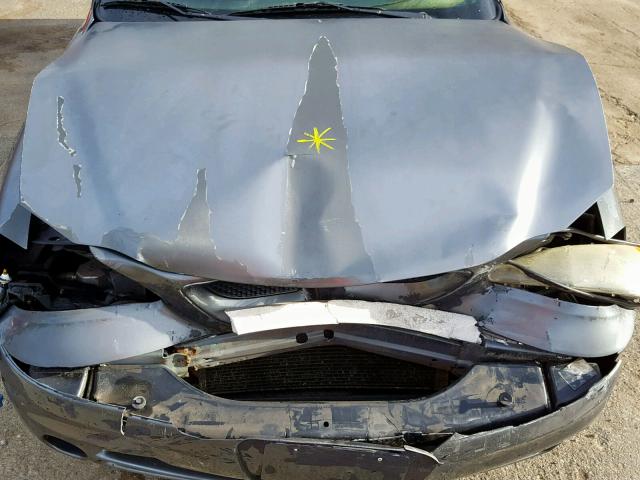 1G2NF52E54M601434 - 2004 PONTIAC GRAND AM S GRAY photo 7