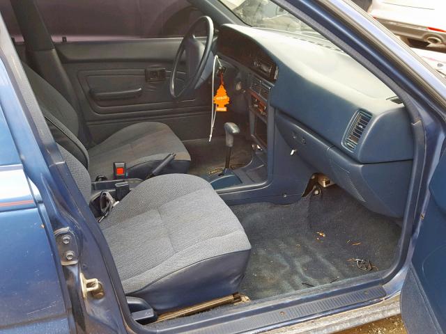 JT2AE91A8L3371212 - 1990 TOYOTA COROLLA BLUE photo 5