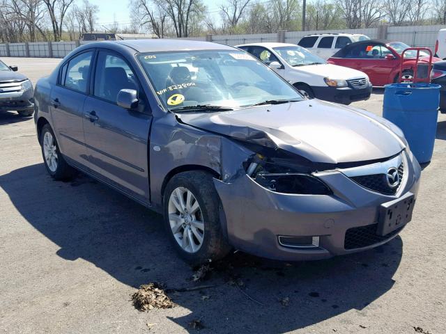 JM1BK32F881822802 - 2008 MAZDA MAZDA3 GRAY photo 1