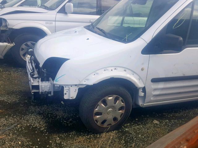 NM0LS7CN3DT150662 - 2013 FORD TRANSIT CO WHITE photo 9