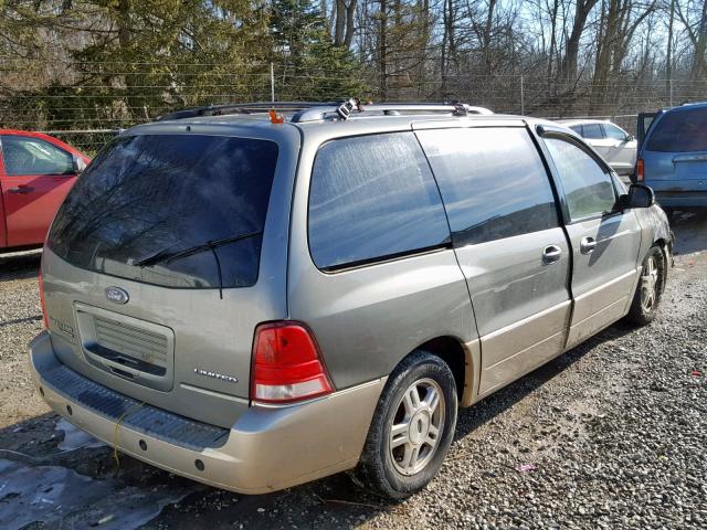 2FMZA58244BB11304 - 2004 FORD FREESTAR L GRAY photo 4