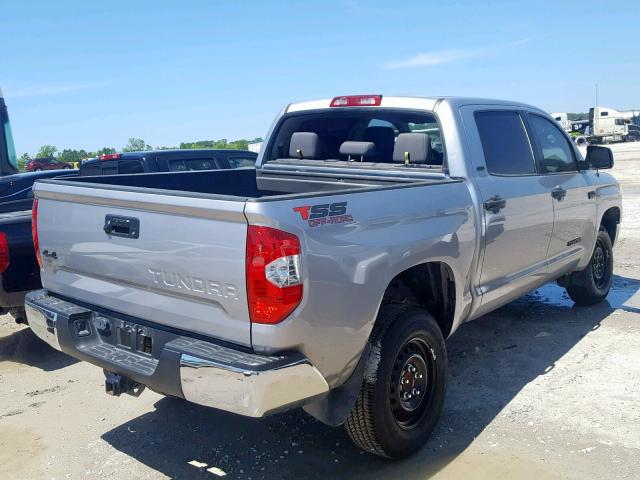 5TFDW5F17GX558345 - 2016 TOYOTA TUNDRA CRE SILVER photo 4